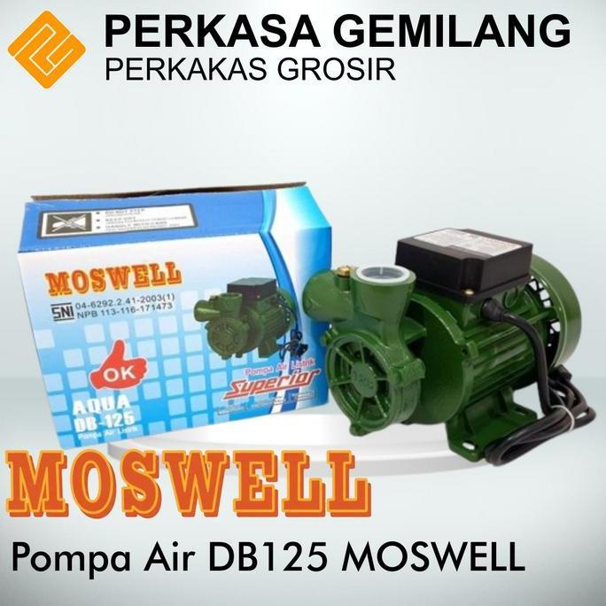 Waterpump Db125A Moswell - Pompa Air Db 125 A Berkualitas Terbaru 