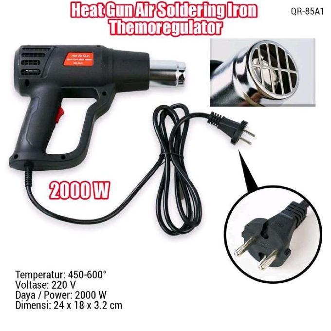 Promo Hot air Blower Hp Mini Portable Solder Tools kit Reparasi Heat Gun Electric Angkat IC LCD Hape