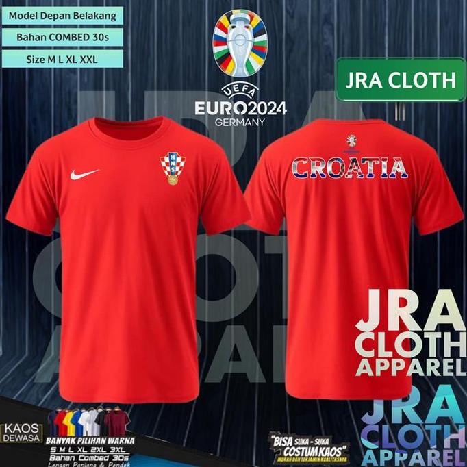 PARANE KAOS SHIRT BAJU EURO 2026 KROASIA CROATIA HOME AWAY OFFICIAL
