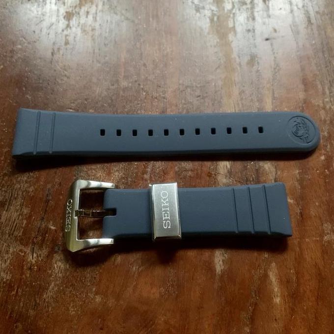 Original 22mm tali jam tangan rubber strap seiko diver