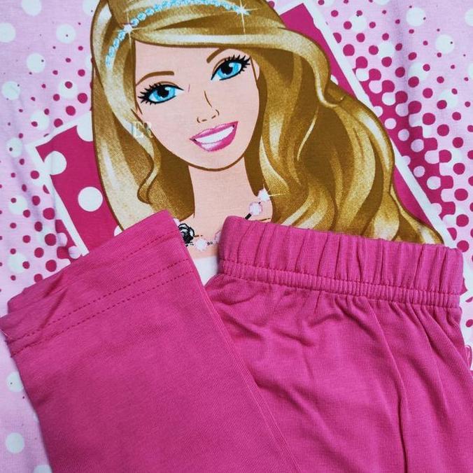 Girls Pajamas Barbie Series Piyama Baju Tidur Import Untuk Anak Perempuan Dengan Tema / Motif Boneka