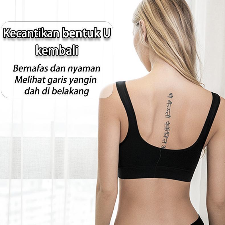 BESTPROMO AIMER Sport Bra Seamless Busa Jumbo Gym Tanpa Kawat Bra Olahraga Wanita 811