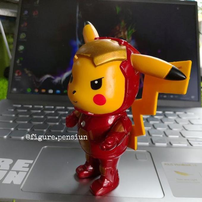 POKEMON PIKACHU COSPLAY MARVEL IRON MAN AVENGERS ACTION FIGURE