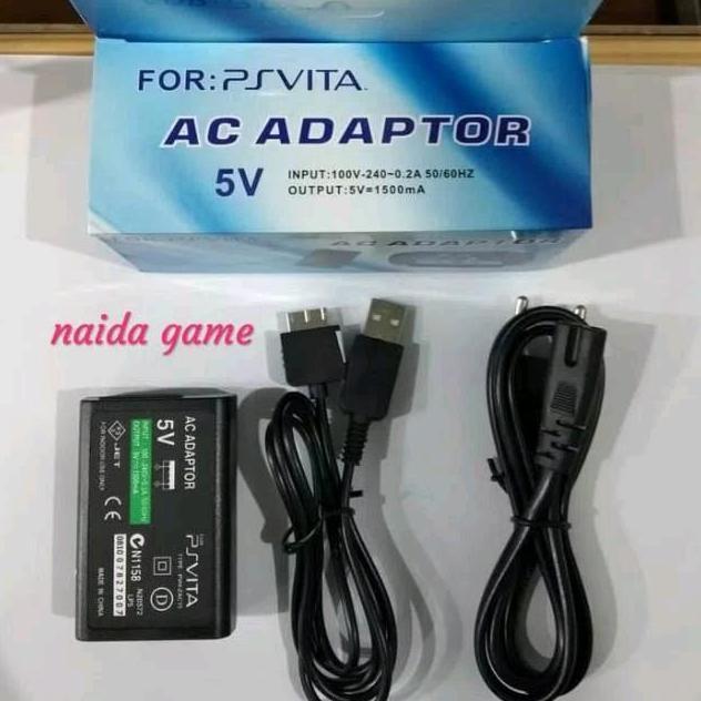 ADAPTOR PS VITA FAT / TEBAL / CHARGER PS VITA TEBAL/FAT