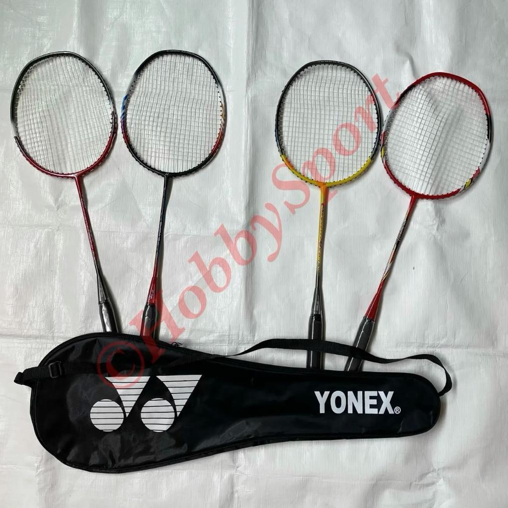 NEW Raket Badminton PSG-A1 Sepasang Racket Bulu Tangkis Reket BuluTangkis
