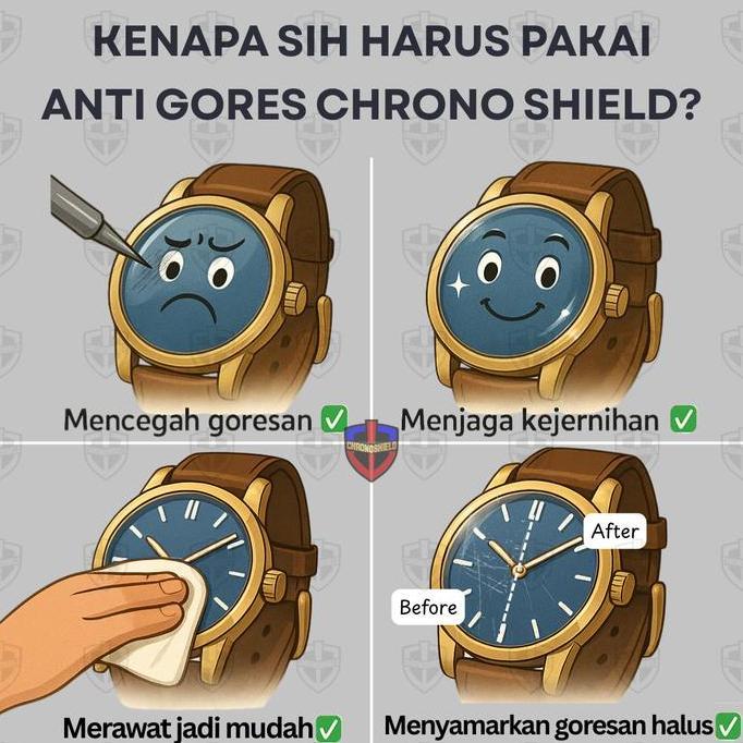 Anti Gores Hydrogel untuk Jam Casio AE1200 AE 1200 AE-1200W Antigores Chronoshield