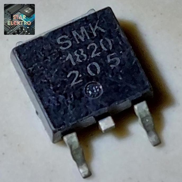 SMK 1820 TO-252 SMD SMK1820 SMK1820D 18A 200V MOSFET N-CHANNEL AUK FET SE27