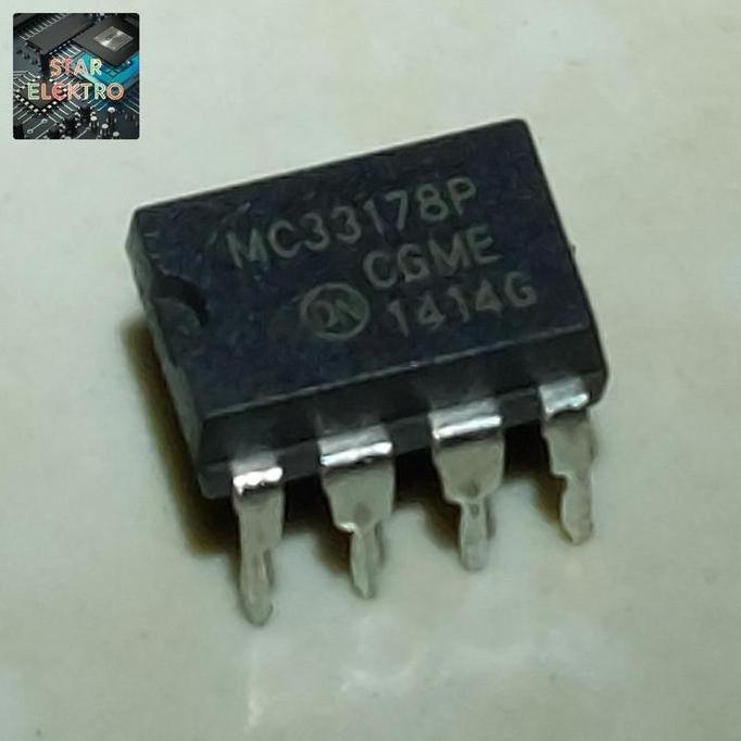 MC33178P TANCAP MC33178 MC 33178P IC DUAL OPAMP AMPLIFIER DIP-8 SE27