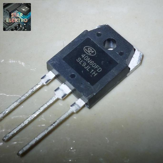 40N60FD TO-3P MESIN LAS IGBT SL40N60FD SILAN 40A 600V SL 40N60 FD SE27