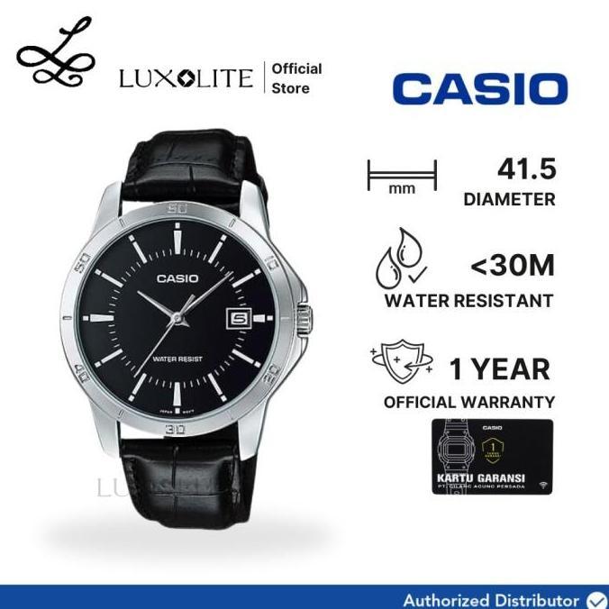 Horfa- [Luxolite] Jam Tangan Casio Mtp-V004L-1A Mtp-V004L-1Audf