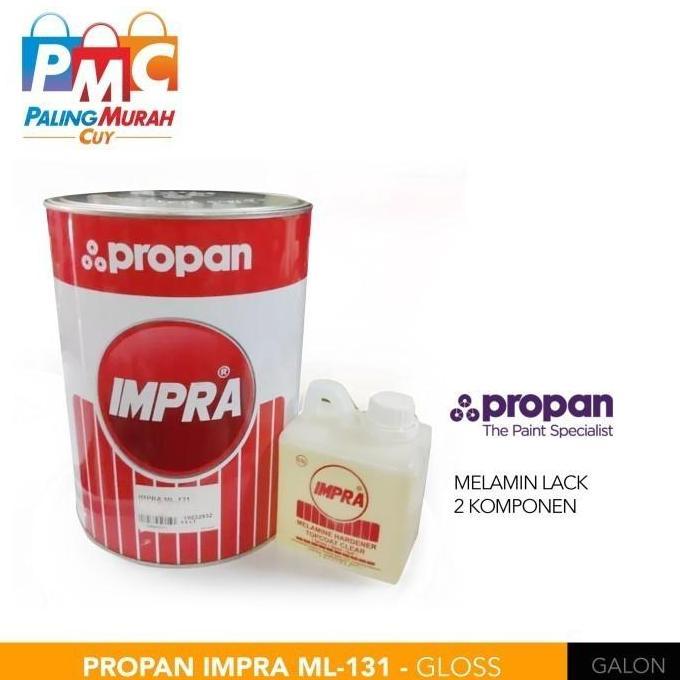 IMPRA ML-131 CLEAR GLOSS MELAMIN LACK 2 KOMPONEN 5 LITER/GALON