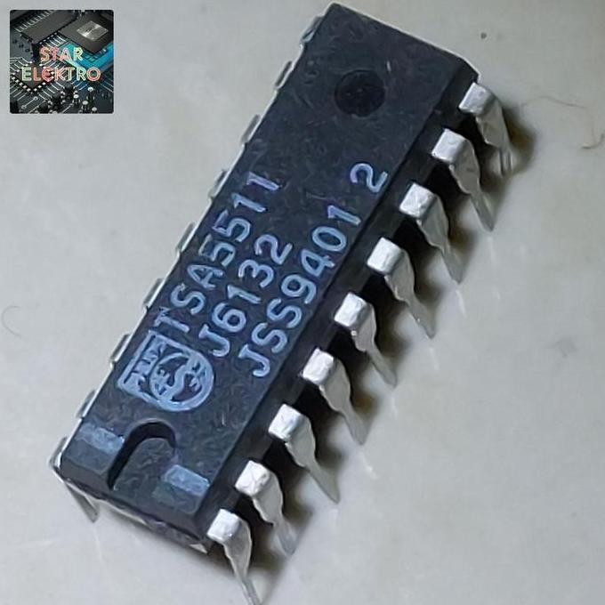 TSA5511 DIP-18 TSA 5511 PHILIPS IC 12C-BUS CONTROLLER 1.3 GHZ PLL FM SE27