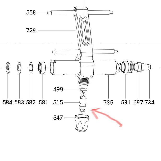 Jigging Master Wiki 3000 Guide Claw - Pawl Part Original JM #515 Reel Overhead