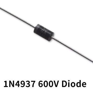 IN4937 1N4937 DIODA FAST RECOVERY IN 1N 4937 DO-41 1A 600V DIODE SE27
