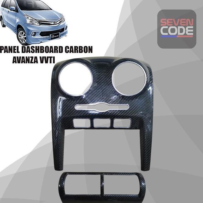 PANEL DASHBOARD AVANZA VVTI 2005 - 2011 CARBON HEMAT