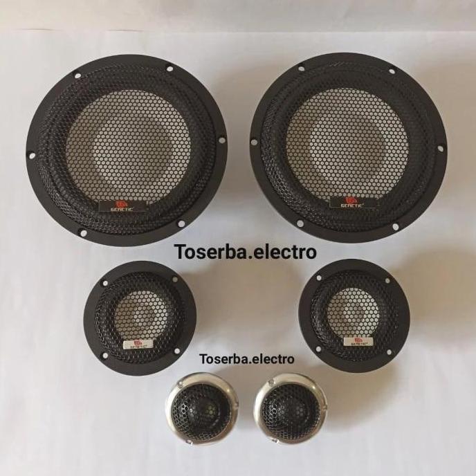 NEW Speaker split 3way Ceramic Genetic Foss audio mobil