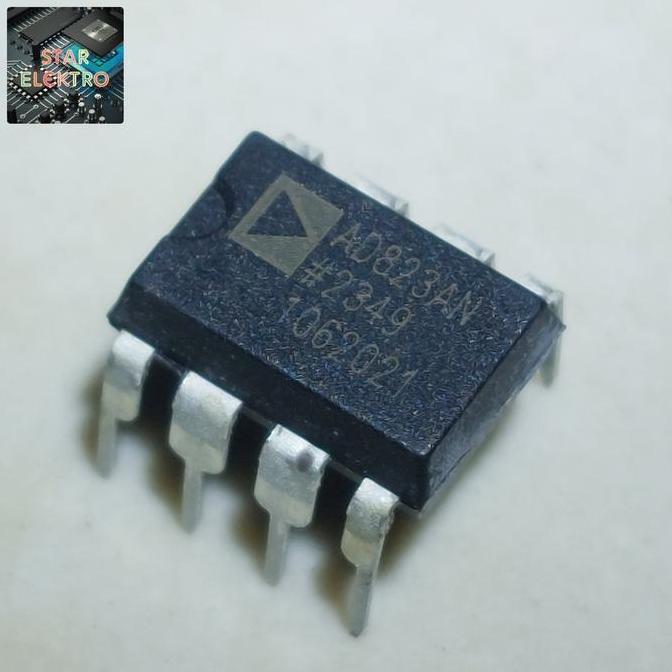 AD823AN DIP-8 TANCAP AD823 AN AD823ANZ 823AN IC OPAMP AUDIO ANALOG DEVICES KOMPONEN SE27