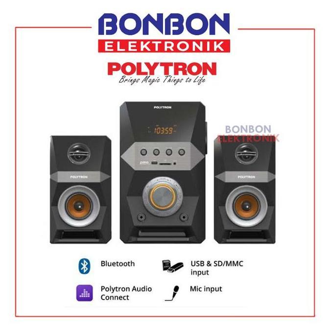 POLYTRON SPEAKER BLUETOOTH PMA 9502 / PMA9502 MURAH