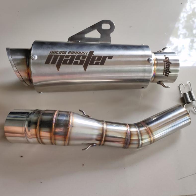 promo terbaru knalpot racing original master racing jp one titan plus slip on cbr150r facelift new c