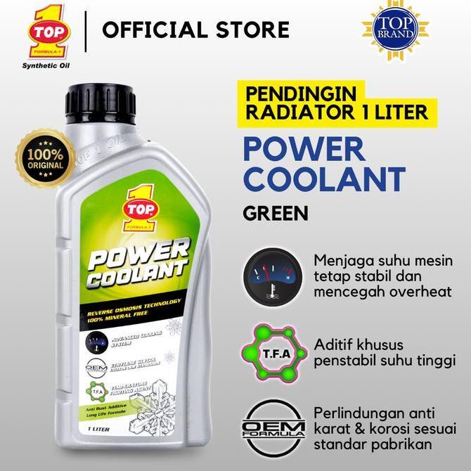 Pendingin Radiator Power Coolant Green 1L - Suzuki - Daihatsu - Wuling