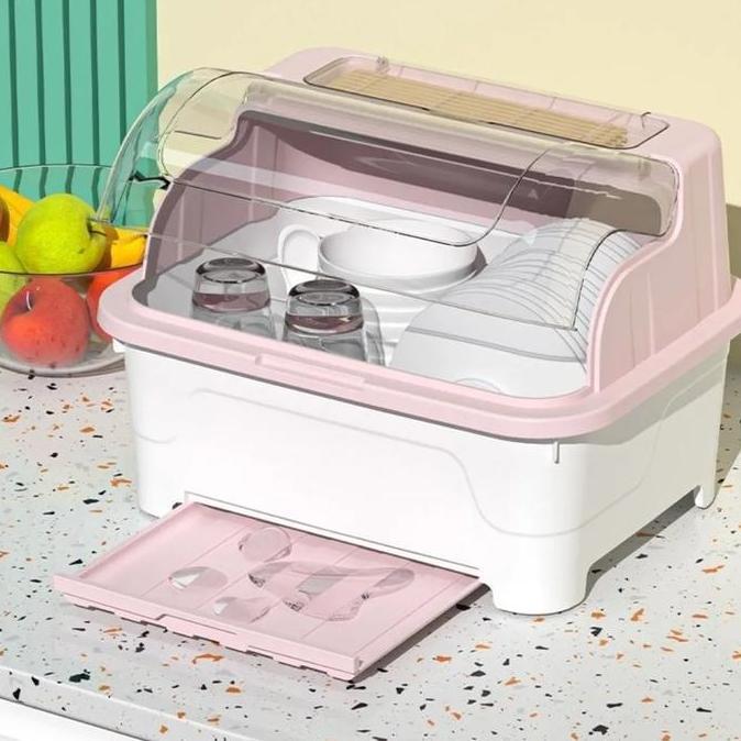CV WALTER TM Rak Piring Dapur / Rak Piring Dengan Tirisan Air / Tempat Piring R1373
