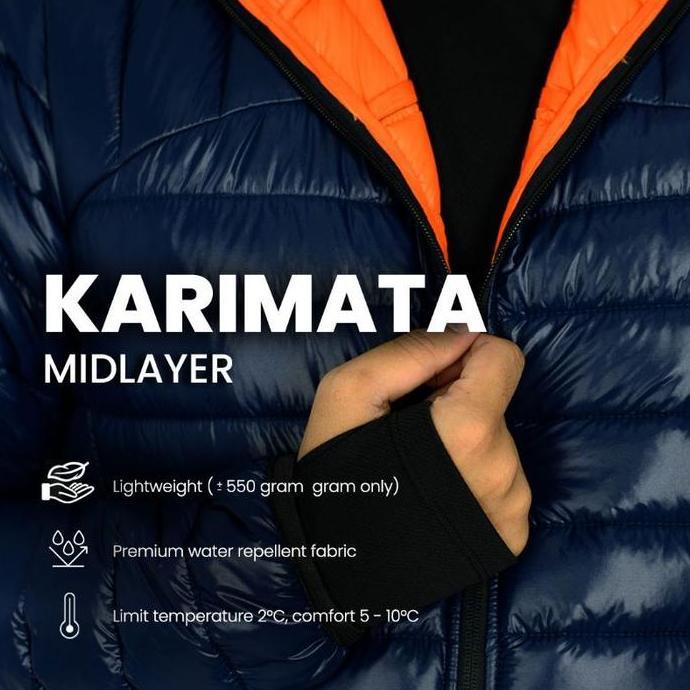 // BIGARMOUR KARIMATA - SYNTHETIC DOWN JACKET JAKET GUNUNG *
