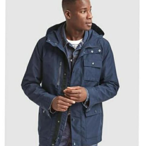 // JAKET OUTDOOR GAP WATERPROOF NAVY ''