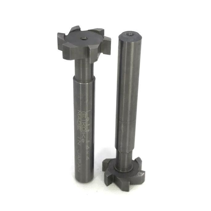CUTTER T SLOT DIAMETER 14..TEBAL 4 MM CARBIDE BEKAS SEKEN MULUS BARU