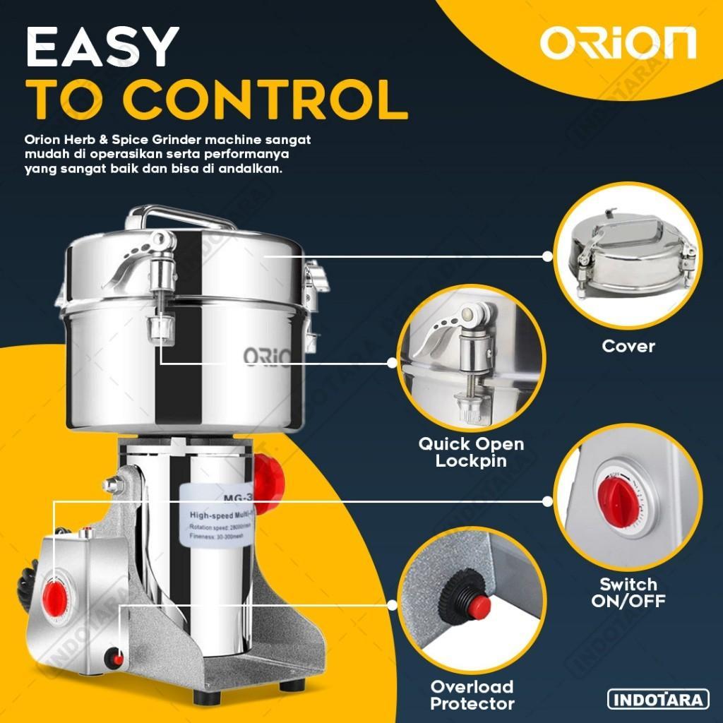 Mesin Giling Bumbu Rempah/ Penepung/ Orion Spice Herb Grinder