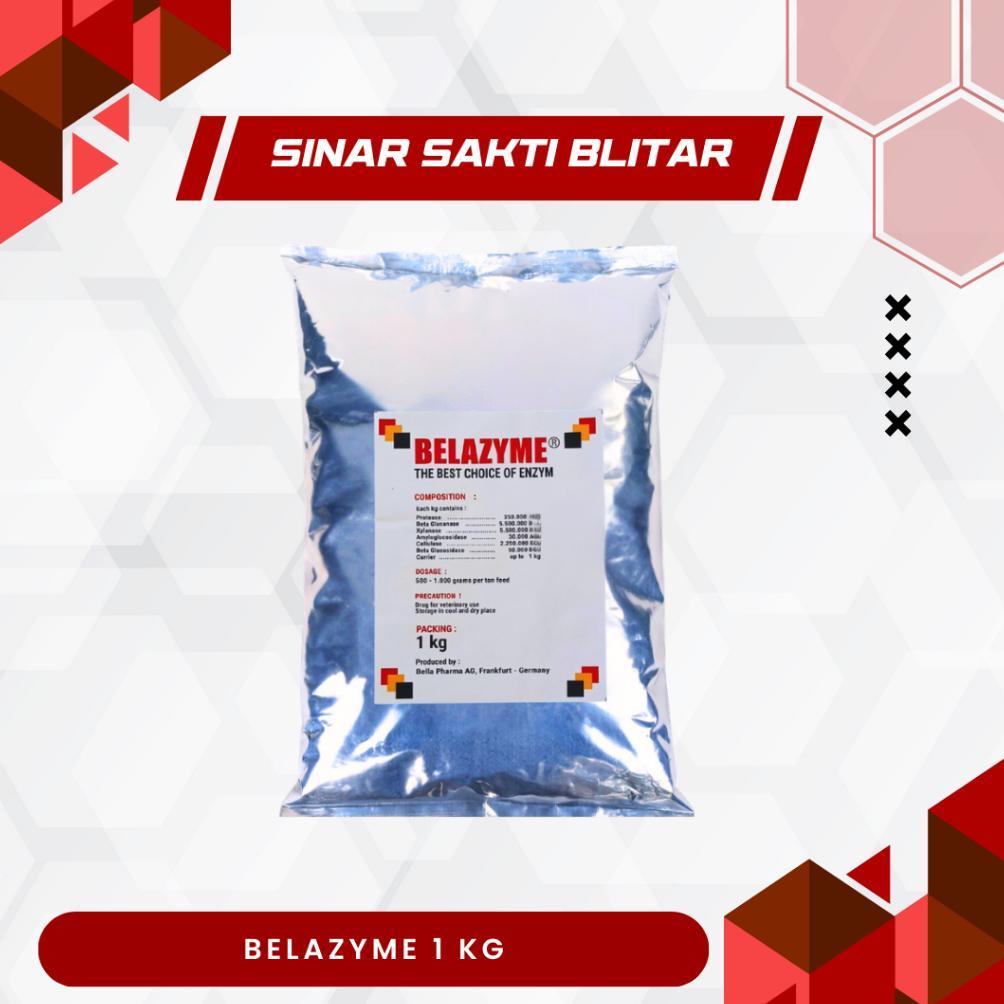 BELAZYME 1 KG - Suplemen enzim ternak - Unggas - Enzim Ayam - Enzim Bebek - seperti NATUZYME