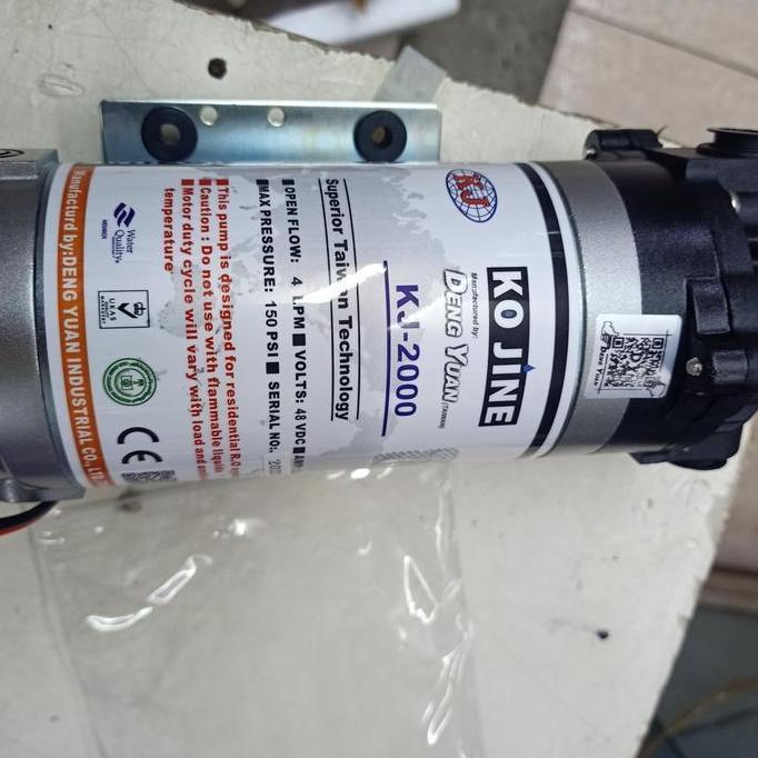 Best Seller Kojine Kj 2000 Pompa Ro Booster Kojine Kj 2000 Dengan Adaptor Premium