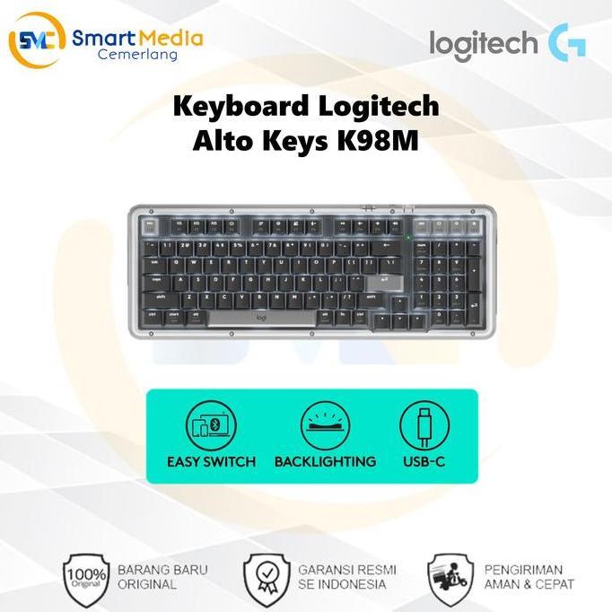 Best Seller Logitech Alto Keys K98M Wireless Mechanical Keyboard Premium