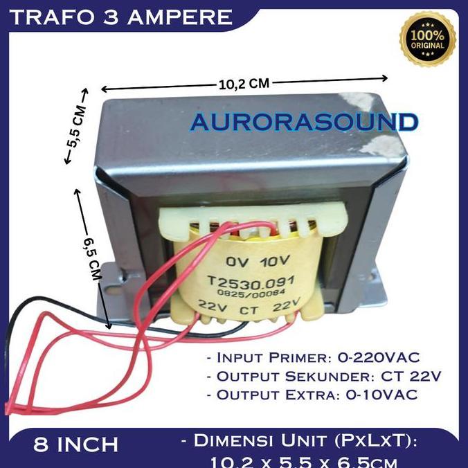 TRAFO 3 AMPERE POLYGRAND TRAVO 3A