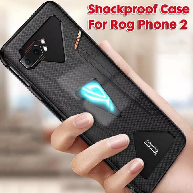 CASE ASUS PHONE 2 ROG 2 CARBON ANTI HEAT PROTECTION CAMERA ORIGINAL