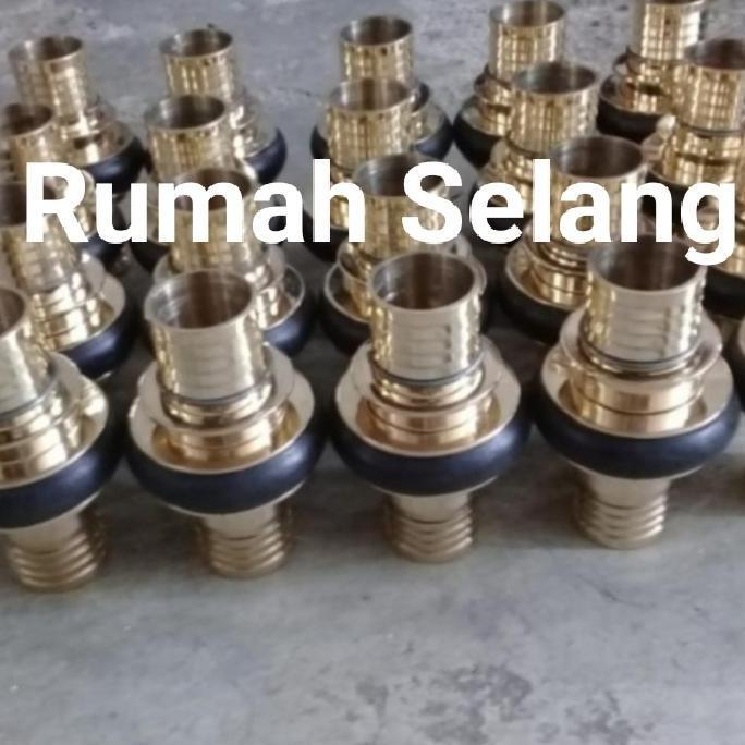 HARGA DISC - Coupling Machino Kuningan 3 Inch / Coupling Selang Pemadam Kebakaran