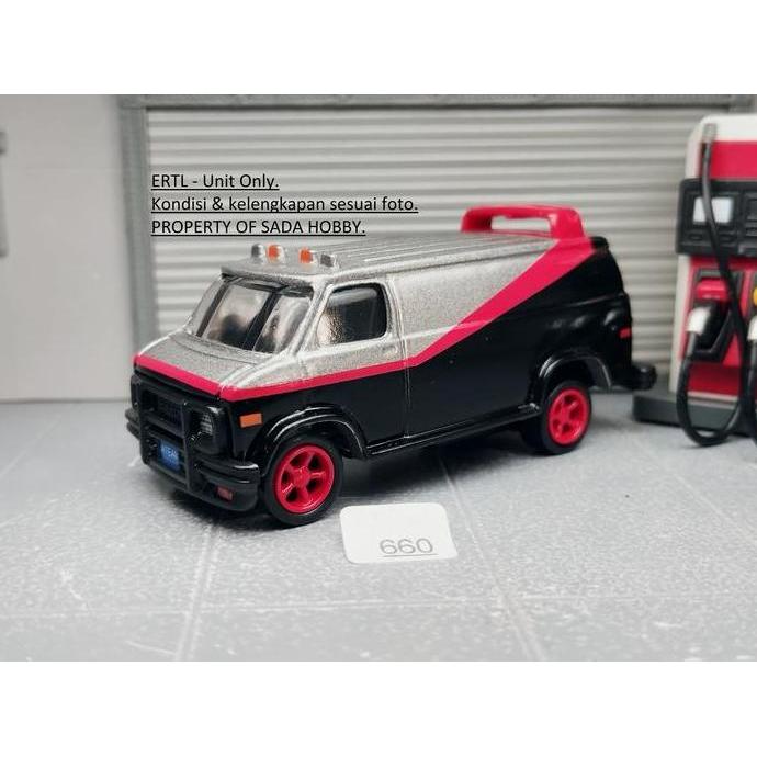 DIECAST ERTL THE A TEAM GMC VANDURA 1983 UNIT ONLY SHOBBY