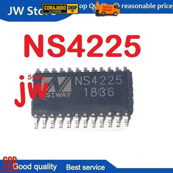 Ns4225 Class-D 2X25W Tssop-24 Smd Audio Amplifier