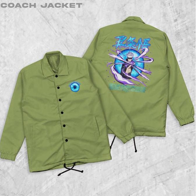 FortKlass Coach GOJO Jaket Coach Pria Outwear Uni Parasut Jaket Baju Kain