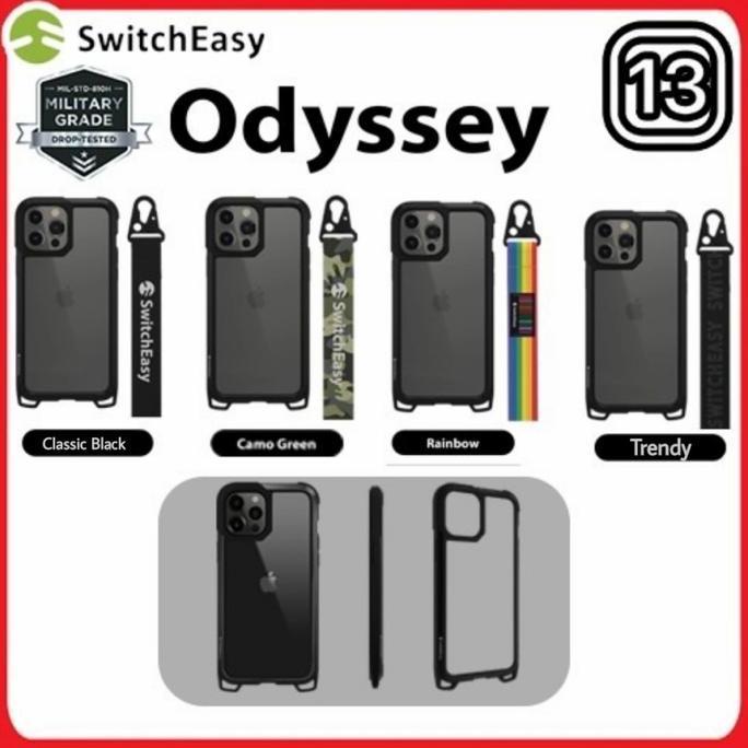 Case for iPhone 13 PRO MAX MINI Switcheasy ODYSSEY With Lanyard
