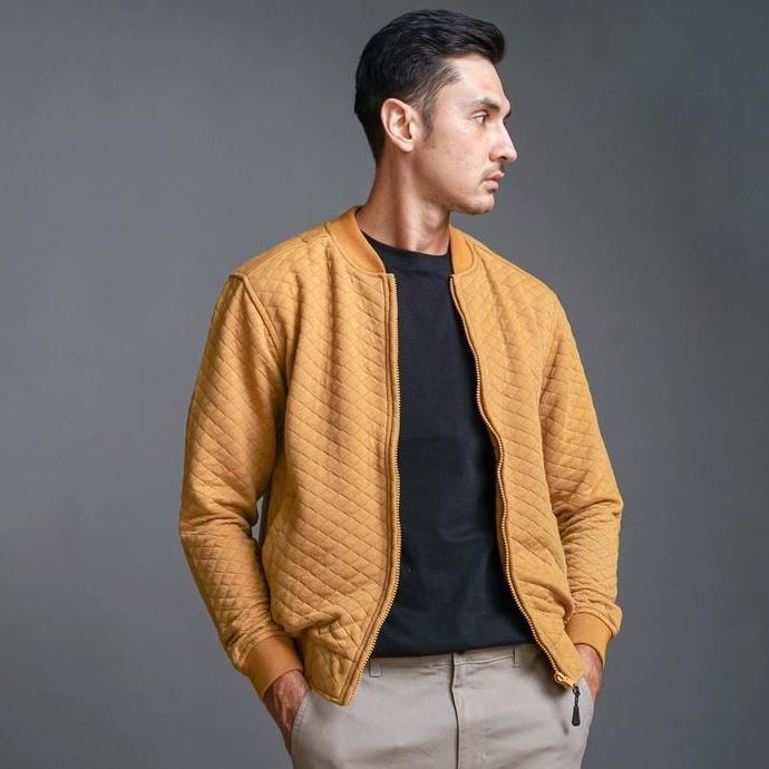 BOSS Jaket Ottoman Pria Regular Fit