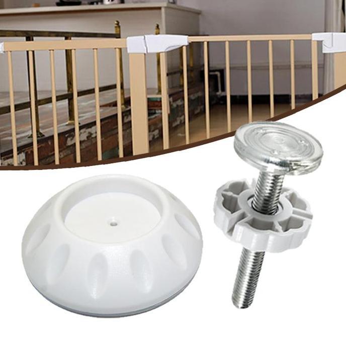 1set Sparepart Baut Baby Safe Gate Baby Safe Gate Flat Gate Pagar Bayi
