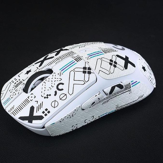 Bebasaja - Anti Slip Grip Tape Skin Logitech G Pro X Superlight / G Pro X Superlight 2 Gaming Mouse 