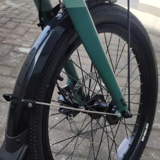 New SPAKBOR SLEBOR FENDER SEPEDA LIPAT SELI 20 INCH HITAM