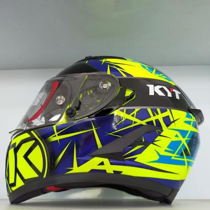 Helm KYT Falcon FR Spike Yellow