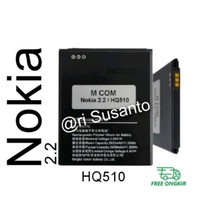 Baterai Nokia 2.2 TA-1183 TA-1179 TA-1191 TA-1188 HQ510 Original