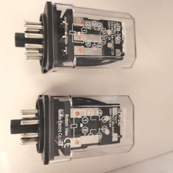 RELAY JTX-3C ( 11 KAKI) -AC220V-24VDC-12VDC PROMO