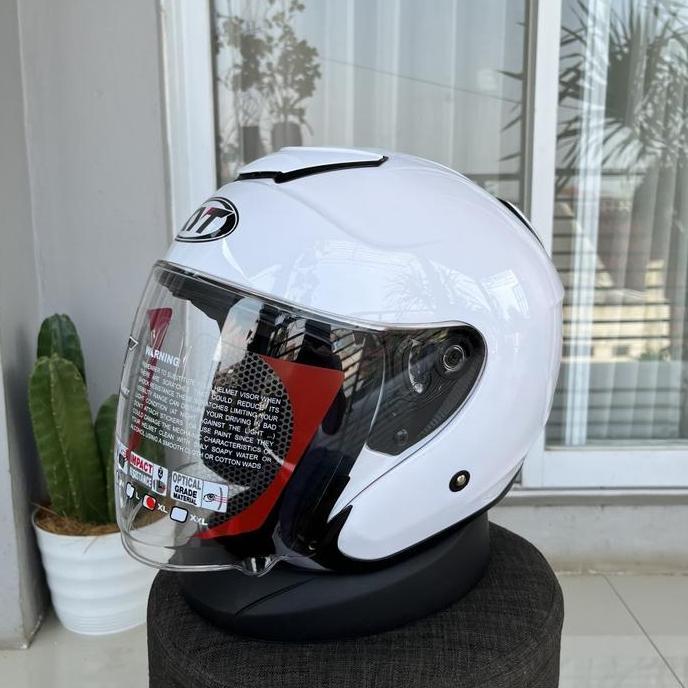 Helm KYT Kyoto R Solid White / KYT Kyoto R