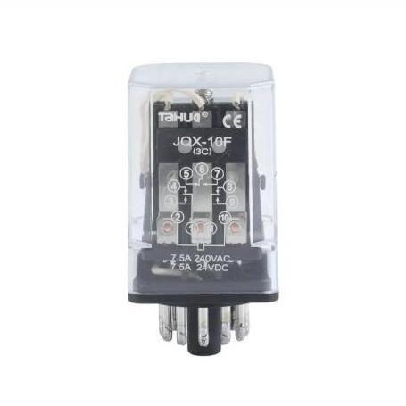 RELAY JQX-10F-3Z COIL PCB ELECTROMAGNETIC RELAY 3PDT 11 PIN COIL 24V/220V-TRUNYEAR READY STOCK