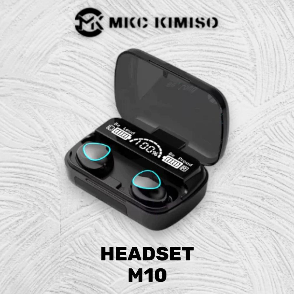 Hot Headset Gaming Tws M10 Bluetooth 5.3 Full Bass