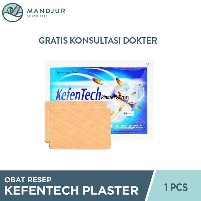 Kefentech Plaster 30 Mg - Koyo Pereda Nyeri Bengkak Keseleo Rematik